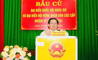 Gia Lai có 96 xã, phường đạt 100% số cử tri đi bỏ phiếu