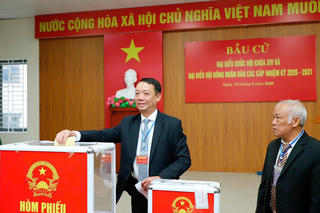 Hà Tĩnh ghi nhận tỷ lệ cử tri đi bầu cao