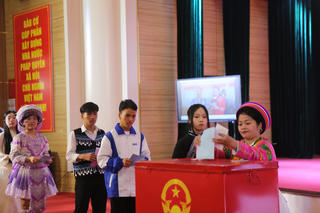 Tính đến 11h, hơn 82% cử tri Thái Nguyên đã tham gia bầu cử