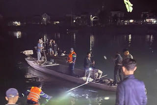 Qua đập tràn trong đêm, nam sinh lớp 9 ở Quảng Trị sẩy chân đuối nước tử vong