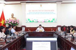 Hoàn thiện hệ thống IOC, hệ thống quản lý văn bản và điều hành của Bộ Tư pháp trong tháng 4