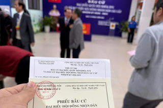 Nguy cơ lộ thông tin cá nhân khi đăng ảnh thẻ cử tri lên mạng