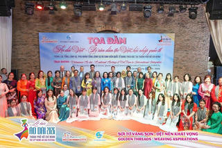 Lan tỏa giá trị di sản áo dài Việt trong dòng chảy hội nhập