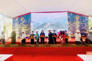 Thanh Hóa khởi công đồng loạt 10 trường nội trú liên cấp vùng biên