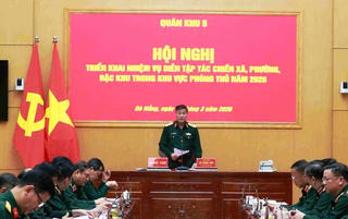 Quân khu 5 diễn tập tác chiến cấp xã, siết năng lực phòng thủ từ cơ sở