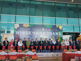 Khai trương đường bay thẳng nối Cam Ranh - Minsk (Belarus)