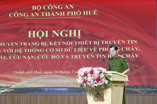 Huế: Ứng dụng công nghệ, nâng cao hiệu quả công tác phòng cháy, chữa cháy