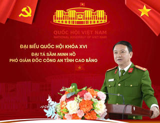 Đại tá Sầm Minh Hồ trúng cử đại biểu Quốc hội khóa XVI
