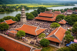 Lễ hội Chùa Vĩnh Nghiêm: Không gian hội tụ tinh hoa Phật giáo Trúc Lâm