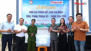 Báo Pháp luật Việt Nam trao “Mái ấm Tư pháp” cho hộ khó khăn tại Đồng Lộc