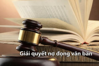 Khẩn trương triển khai “Chiến dịch 20 ngày đêm” phấn đấu giải quyết triệt để tình trạng nợ đọng văn bản