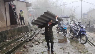 Tuyên Quang thiệt hại khoảng 50 tỷ đồng do mưa đá kèm giông lốc