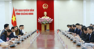 Quảng Ninh: Tăng cường quan hệ hợp tác toàn diện, hiệu quả với Quảng Tây (Trung Quốc)