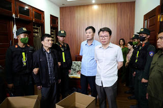 Khởi tố loạt đối tượng liên quan vụ 'xã hội đen' núp bóng doanh nghiệp' ở Phú Thọ