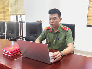 Đại úy Công an ở Đắk Lắk tuyên truyền pháp luật bằng công nghệ 