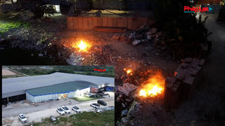 San lấp trạc thải xây dựng tràn lan: Đất ruộng “biến hình” thành sân bóng, nhà xưởng