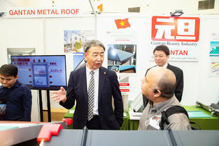 Công nghệ mái 3D, chống bão từ Nhật Bản gây chú ý tại Vietbuild Hà Nội 2026