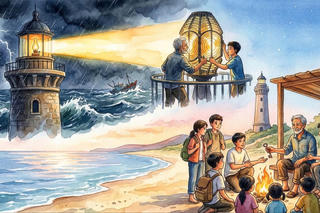 Đêm cuối của người gác đèn biển