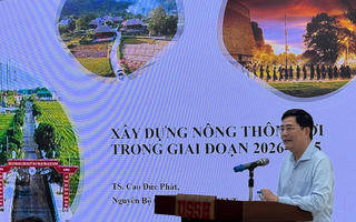 Chuyển đổi, thích ứng, phát triển bền vững nông thôn mới theo tinh thần Nghị quyết Đại hội XIV 