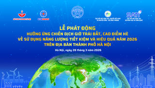 Ngày mai, Hà Nội phát động sử dụng năng lượng tiết kiệm và hiệu quả cao điểm hè 2026