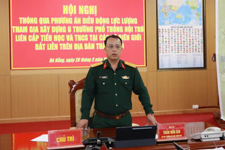 Đà Nẵng điều động lực lượng quân sự tham gia xây dựng 6 trường nội trú vùng biên