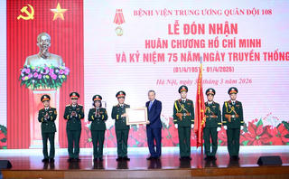 Tổng Bí thư Tô Lâm: Bệnh viện Trung ương Quân đội 108 phải thực sự trở thành điểm tựa tin cậy của bộ đội và Nhân dân