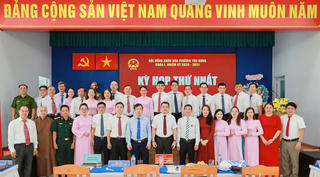 Phường Tân Hưng, TP HCM kiện toàn bộ máy chính quyền nhiệm kỳ 2026-2031