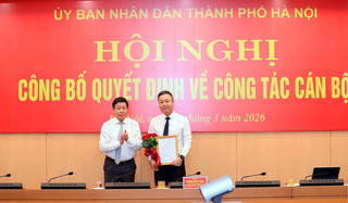 Ông Nguyễn Trọng Minh giữ chức Phó Chánh Văn phòng UBND TP Hà Nội