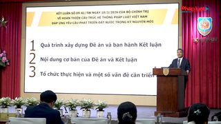 Kết luận số 09-KL/TW đặt ra ba mục tiêu cốt lõi trong tạo lập cấu trúc hệ thống pháp luật