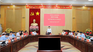 Ban Thường vụ Tỉnh ủy Ninh Bình bàn nhiều nội dung quan trọng, định hướng phát triển toàn diện