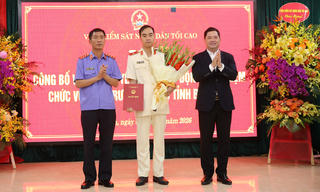 Ông Phạm Hải Anh giữ chức Viện trưởng VKSND tỉnh Bắc Ninh