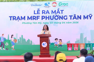 Unilever Việt Nam ra mắt Trạm Thu hồi Vật liệu tái chế tích hợp công nghệ và sức mạnh cộng đồng, thúc đẩy phân loại rác tại nguồn tại TP HCM