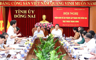 Bộ Nội vụ khảo sát hạ tầng tại Đồng Nai, đẩy nhanh đề án thành phố trực thuộc Trung ương