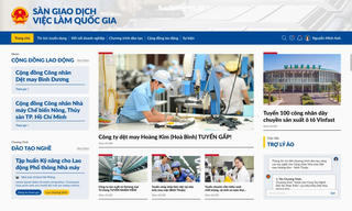 Sàn giao dịch việc làm quốc gia: Hạ tầng dữ liệu quốc gia cho thị trường lao động