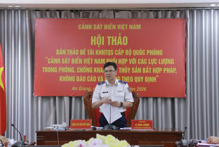 Cảnh sát biển Việt Nam phối hợp phòng, chống khai thác thủy sản bất hợp pháp