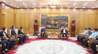 Bắc Ninh tăng cường hợp tác nông nghiệp, môi trường với tỉnh Xay Sổm Bun (Lào)