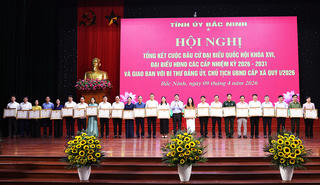 311 tập thể, cá nhân của tỉnh Bắc Ninh được khen thưởng do có thành tích xuất sắc trong công tác bầu cử