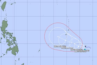 Xuất hiện áp thấp nhiệt đới trên Tây Bắc Thái Bình Dương
