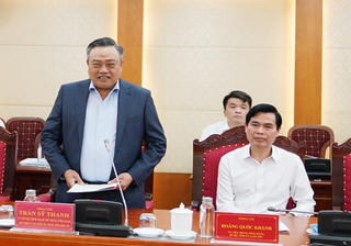 Ủy viên Bộ Chính trị Trần Sỹ Thanh làm việc với Tập đoàn Sun Group về dự án du lịch Mẫu Sơn (Lạng Sơn)