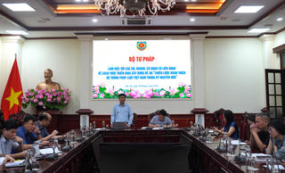 Triển khai xây dựng Đề án “Chiến lược hoàn thiện hệ thống pháp luật Việt Nam trong kỷ nguyên mới” đảm bảo tiến độ, chất lượng 