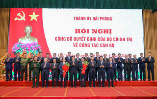 Ông Lê Ngọc Châu giữ chức Bí thư Thành ủy Hải Phòng