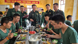 BĐBP Quảng Trị bảo đảm hậu cần vững chắc - nền tảng nâng chất huấn luyện chiến sĩ mới