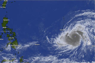 Cập nhật mới nhất siêu bão trên Tây Bắc Thái Bình Dương