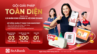 SeABank tung ‘combo’ giải pháp toàn diện giúp hộ kinh doanh số hóa dòng tiền