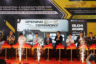 Hải Phòng: Khai mạc triển lãm công nghiệp - tự động hóa quy mô quốc tế, thúc đẩy chuyển đổi sản xuất thông minh