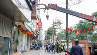 Hà Nội chỉnh trang hạ tầng đô thị phục vụ dịp nghỉ lễ