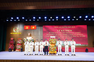 Huế: Kỷ niệm 80 năm các lực lượng nòng cốt Công an nhân dân