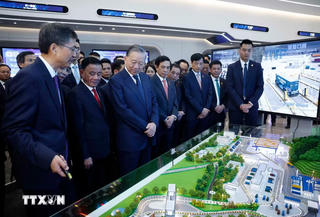 Tổng Bí thư, Chủ tịch nước Tô Lâm và Phu nhân kết thúc tốt đẹp chuyến thăm cấp Nhà nước đến Trung Quốc