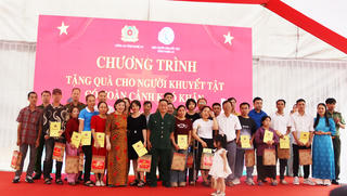 Hoàng Gia Phát Group hướng tới xây dựng 'hạ tầng sinh kế' cho người khuyết tật