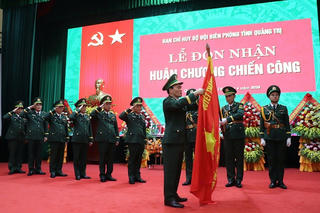 Trao Huân chương Chiến công cho nhiều tập thể, cá nhân Bộ đội Biên phòng Quảng Trị